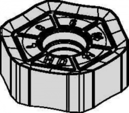 Пластина фрезерная HNPJ0905ANSNHDTN6540