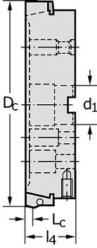Фреза с кассетами F2010.B.315.Z18.11.R718M